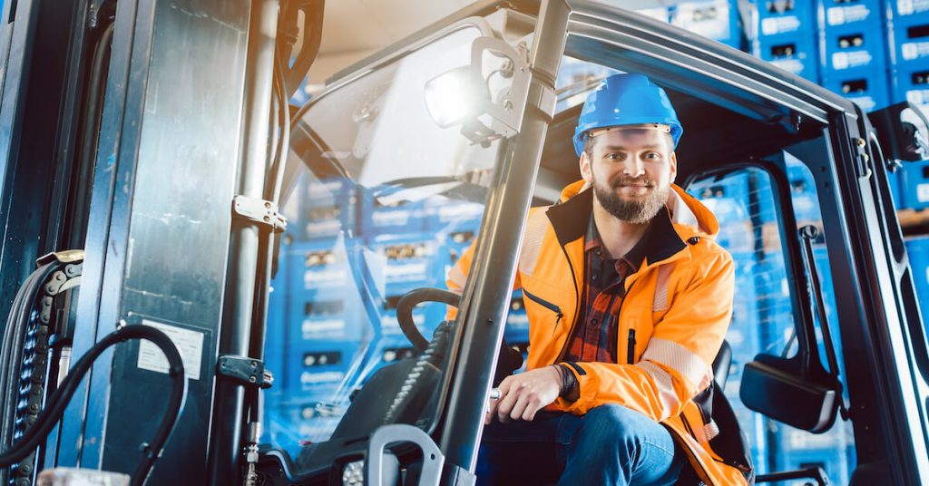 Forklift training